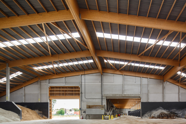 Bâtiment de stockage à Tienen en Belgique