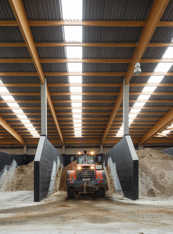 Bâtiment de stockage à Tienen en Belgique